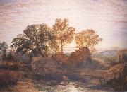 Samuel Palmer The Watermill oil